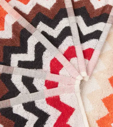 Missoni Zigzag set of 6 cotton face towels | Thumbnail 4