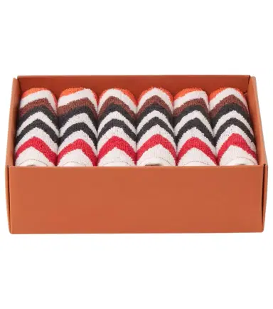 Missoni Zigzag set of 6 cotton face towels | Thumbnail 1