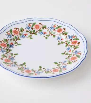 Cabana x Ginori 1735 Martina porcelain dessert plate | Thumbnail 2