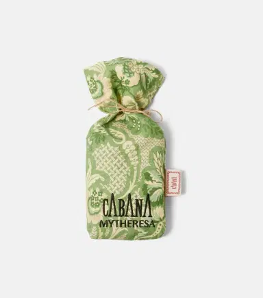 Cabana Iris set of 4 floral printed linen napkins | Thumbnail 4