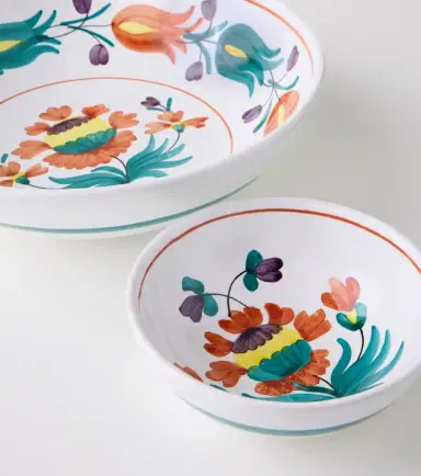 Cabana Lia floral ceramic bowl | Thumbnail 2