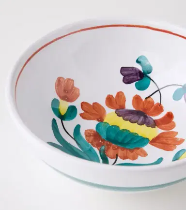 Cabana Lia floral ceramic bowl | Thumbnail 4