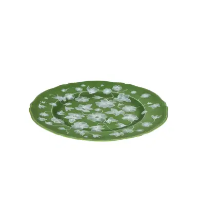 Cabana x Ginori 1735 floral porcelain charger plate | Thumbnail 1