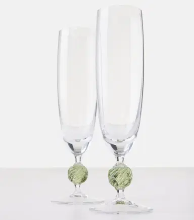 Cabana Demetra set of 2 champagne flutes | Thumbnail 3