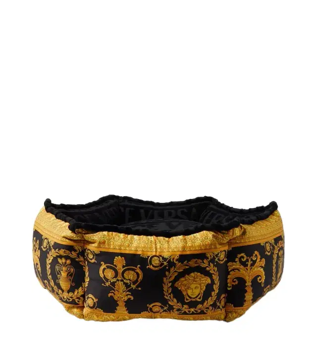Versace Home I ♡ Baroque Small cotton dog bed
