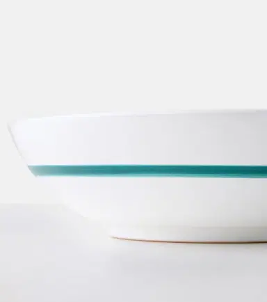 Cabana Lia floral ceramic serving bowl | Thumbnail 4