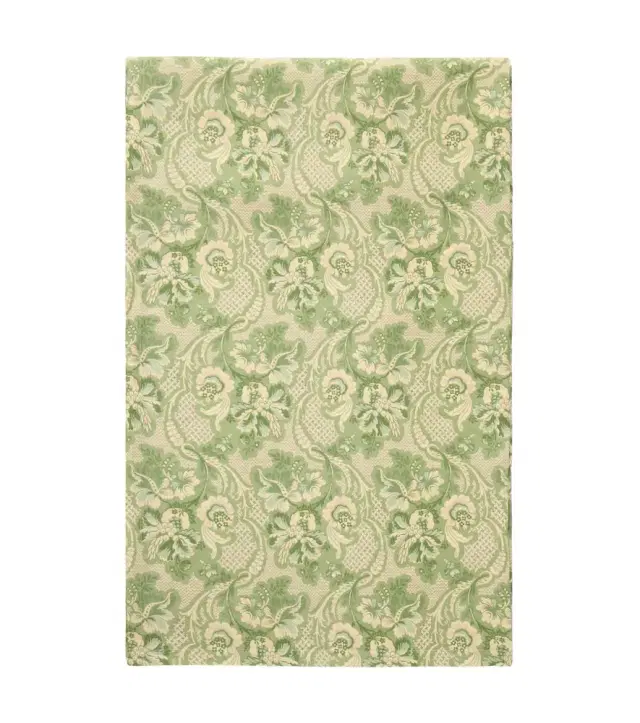 Cabana Iris floral linen tablecloth