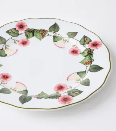 Cabana Ciclamino floral porcelain dinner plate | Thumbnail 3