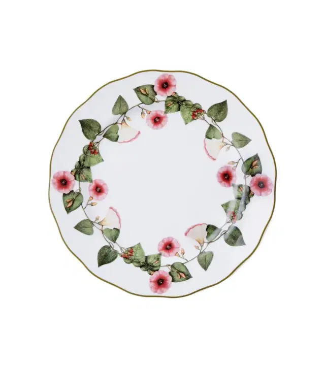 Cabana Ciclamino floral porcelain dinner plate