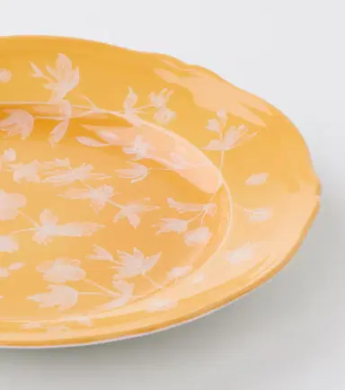 Cabana x Ginori 1735 floral porcelain dessert plate | Thumbnail 2