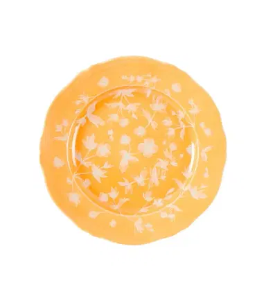 Cabana x Ginori 1735 floral porcelain dessert plate | Thumbnail 1