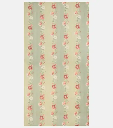 Cabana Ibiscus floral striped linen tablecloth | Thumbnail 3 Cabana Ibiscus floral striped linen tablecloth | Thumbnail 3