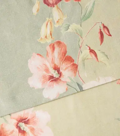 Cabana Ibiscus floral striped linen tablecloth | Thumbnail 4 Cabana Ibiscus floral striped linen tablecloth | Thumbnail 4