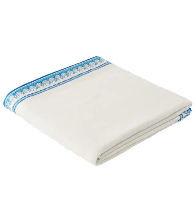 Versace Home Underwater Barocco cotton terry beach towel