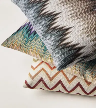 Missoni Watamu Zigzag cotton cushion | Thumbnail 5