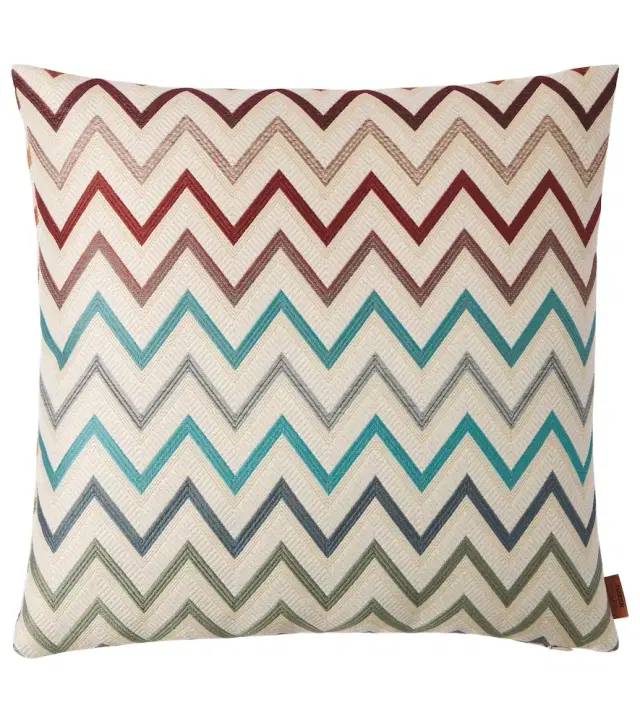 Missoni Watamu Zigzag cotton cushion