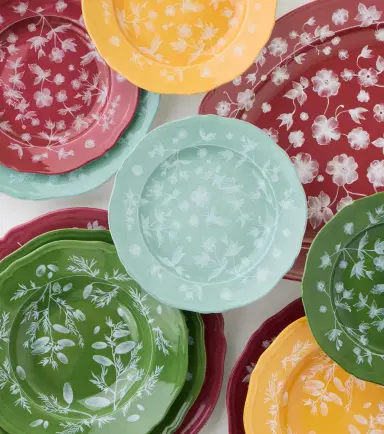 Cabana x Ginori 1735 porcelain dessert plate | Thumbnail 2 Cabana x Ginori 1735 porcelain dessert plate | Thumbnail 2