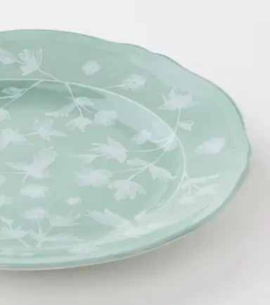 Cabana x Ginori 1735 porcelain dessert plate | Thumbnail 3 Cabana x Ginori 1735 porcelain dessert plate | Thumbnail 3
