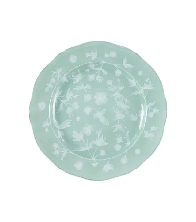Cabana x Ginori 1735 porcelain dessert plate