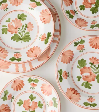 Cabana Blossom ceramic dessert plate | Thumbnail 3