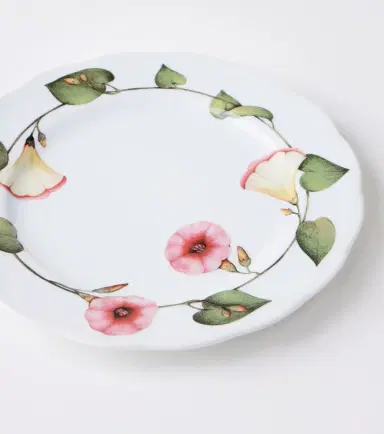 Cabana Ciclamino porcelain dessert plate | Thumbnail 3