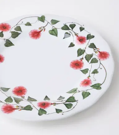 Cabana Ciclamino floral porcelain charger plate | Thumbnail 2