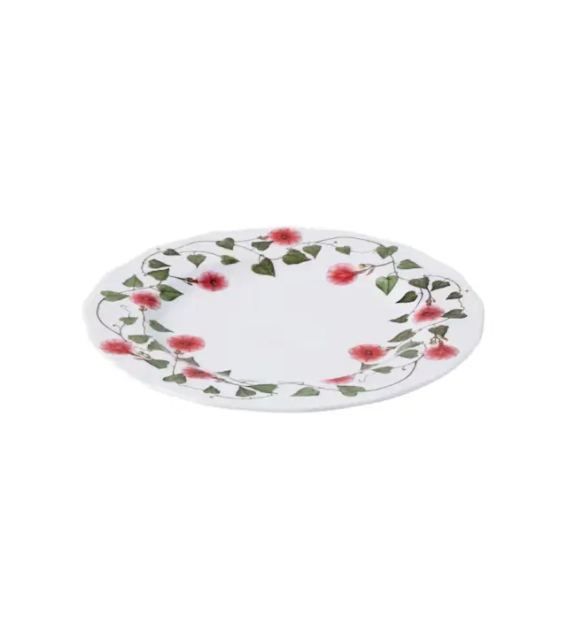 Cabana Ciclamino floral porcelain charger plate