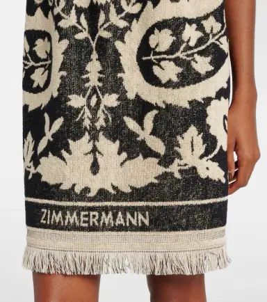 Zimmermann Rhiannon cotton terry minidress | Thumbnail 3
