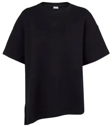 Loewe Asymmetric cotton-blend T-shirt | Thumbnail 1