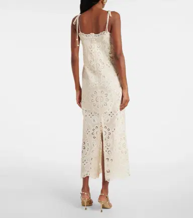 Zimmermann Rhiannon embroidered cotton midi dress | Thumbnail 5