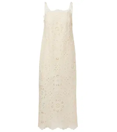 Zimmermann Rhiannon embroidered cotton midi dress | Thumbnail 1