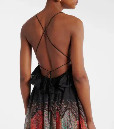 Zimmermann Rhiannon paisley ruffled silk maxi dress | Thumbnail 3