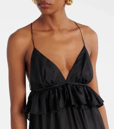 Zimmermann Rhiannon paisley ruffled silk maxi dress | Thumbnail 5