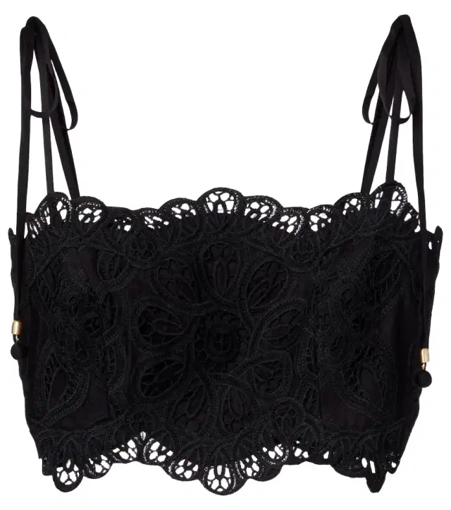 Zimmermann Rhiannon embroidered cotton top