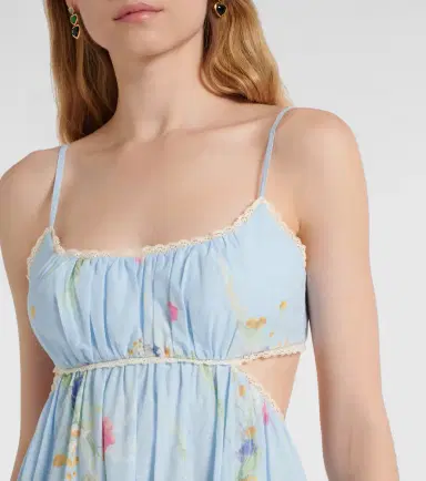 Zimmermann Lucky Picnic floral cotton maxi dress | Thumbnail 2 Zimmermann Lucky Picnic floral cotton maxi dress | Thumbnail 2