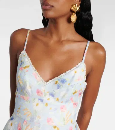 Zimmermann Lucky floral linen minidress | Thumbnail 3