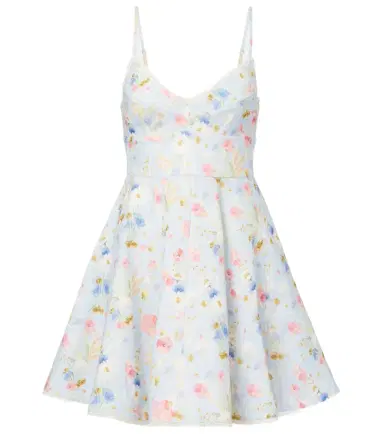 Zimmermann Lucky floral linen minidress | Thumbnail 1