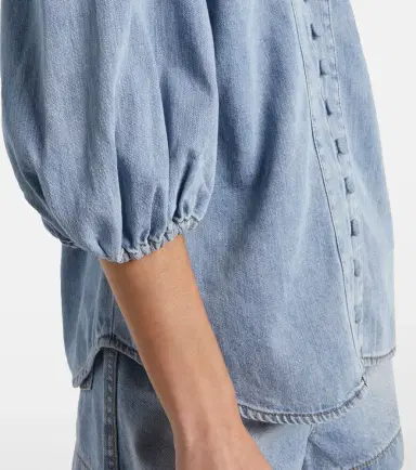 Zimmermann Lucky denim blouse | Thumbnail 5