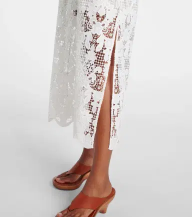 Zimmermann Coco lace midi dress | Thumbnail 5 Zimmermann Coco lace midi dress | Thumbnail 5