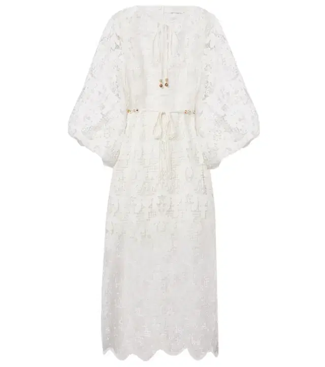 Zimmermann Coco lace midi dress