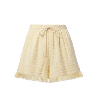 Zimmermann Coco cotton terry shorts | Thumbnail 1