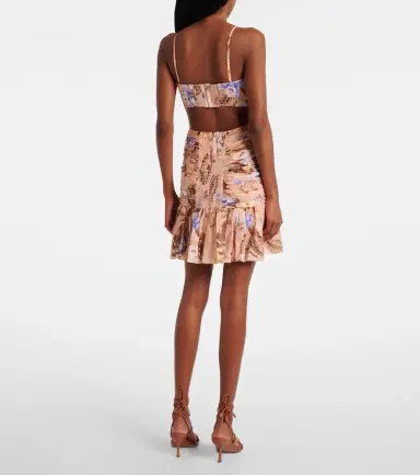 Zimmermann Coco floral cotton minidress | Thumbnail 3