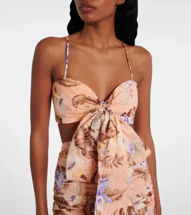 Zimmermann Coco floral cotton minidress | Thumbnail 4