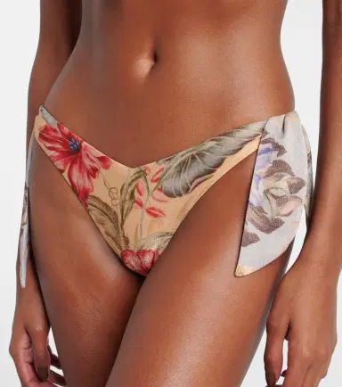 Zimmermann Coco bow-detail floral bikini bottoms | Thumbnail 3 Zimmermann Coco bow-detail floral bikini bottoms | Thumbnail 3