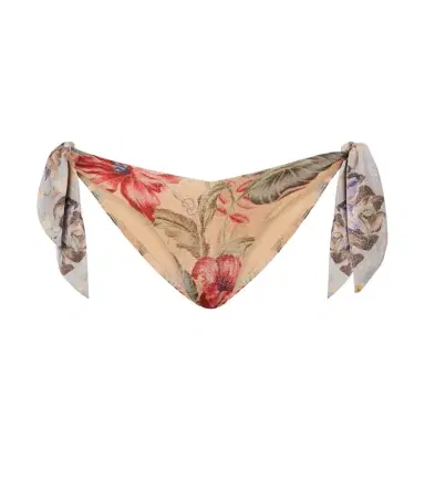 Zimmermann Coco bow-detail floral bikini bottoms | Thumbnail 1 Zimmermann Coco bow-detail floral bikini bottoms | Thumbnail 1
