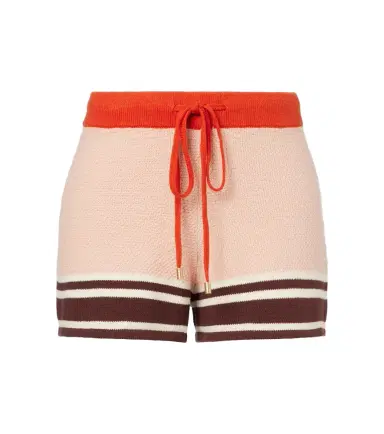 Zimmermann Ascension knitted cotton-blend shorts | Thumbnail 1