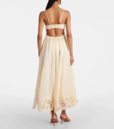 Zimmermann Coco embroidered ramie maxi dress | Thumbnail 2 Zimmermann Coco embroidered ramie maxi dress | Thumbnail 2