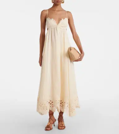 Zimmermann Coco embroidered ramie maxi dress | Thumbnail 3 Zimmermann Coco embroidered ramie maxi dress | Thumbnail 3