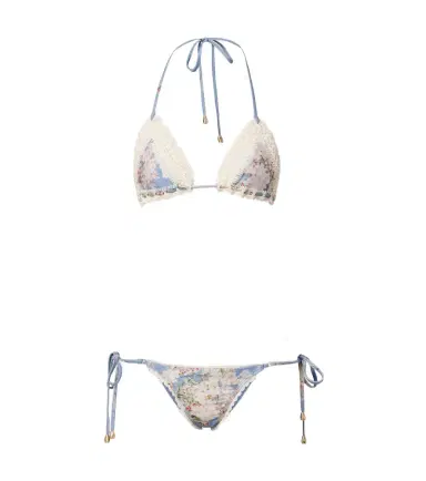 Zimmermann Cascadian crochet floral bikini | Thumbnail 1 Zimmermann Cascadian crochet floral bikini | Thumbnail 1
