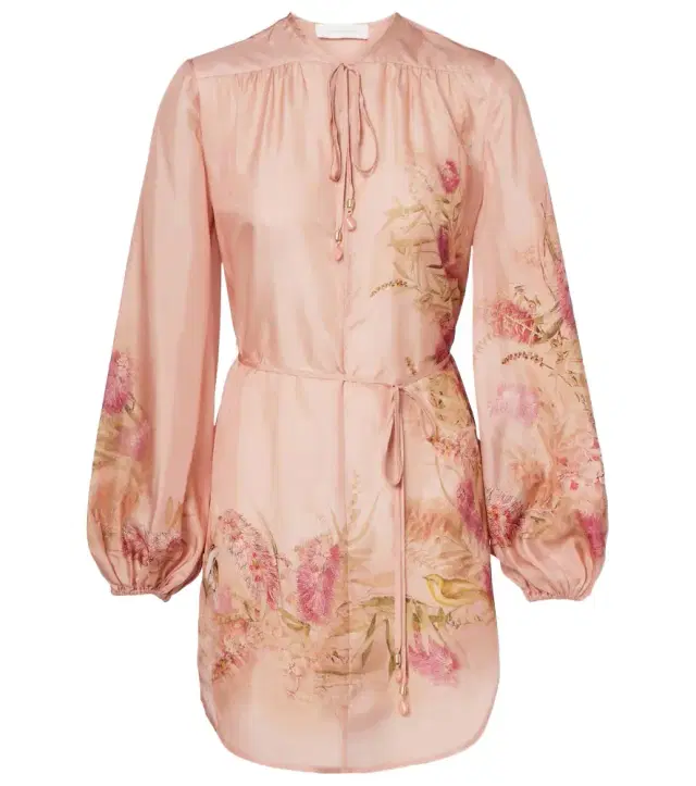 Zimmermann Cascadian floral silk tunic